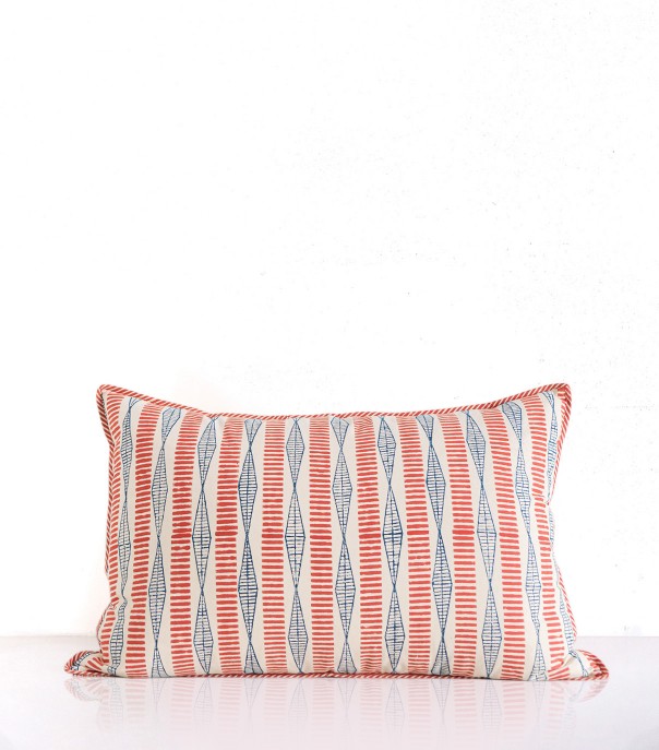 Housse de coussin imprimée