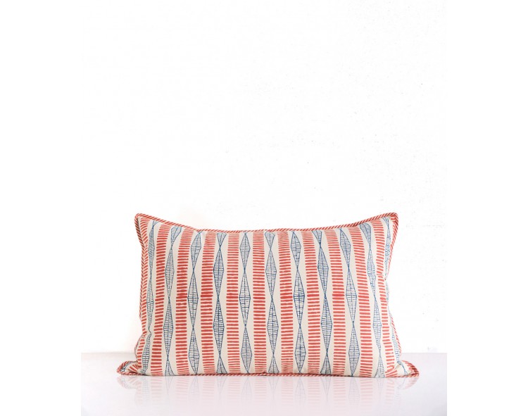 Housse de coussin imprimée