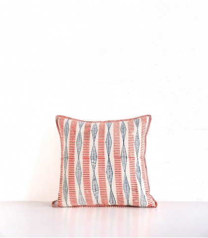 Housse de coussin imprimée
