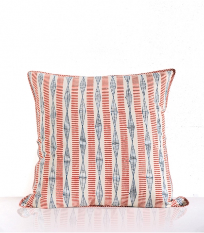 Housse de coussin imprimée