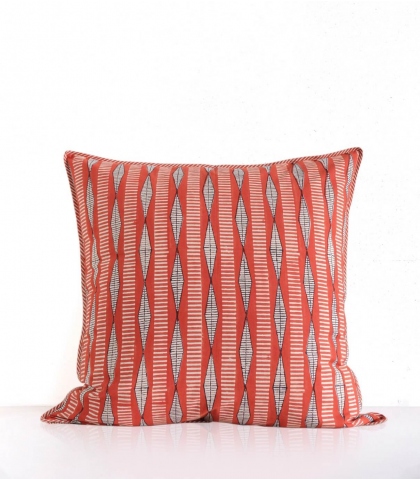 Housse de coussin imprimée