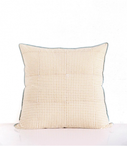 Hand-printed cushion cover