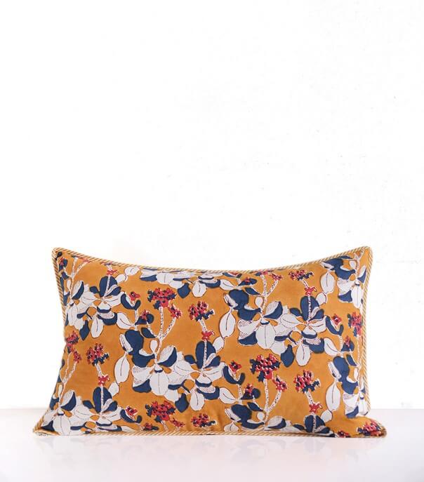 Housse de coussin imprimée