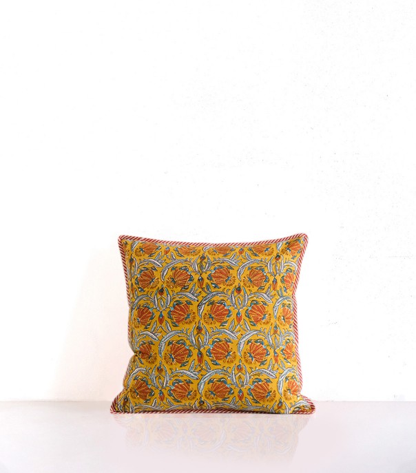 Housse de coussin imprimée