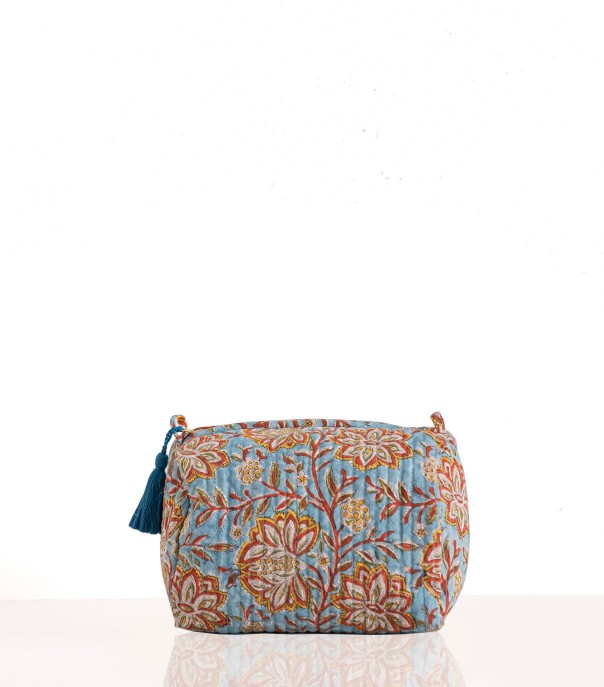 Trousse de toilette bleu clair