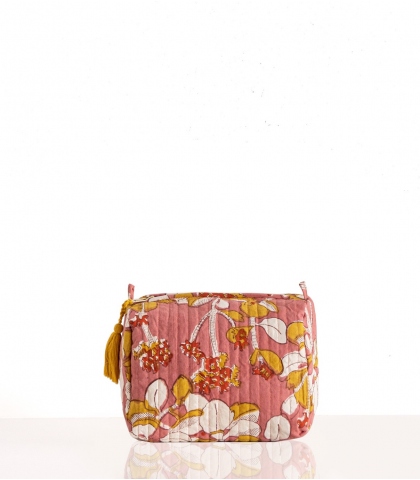 Toilet case dusty pink