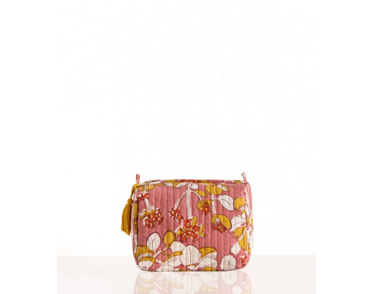 Toilet case dusty pink