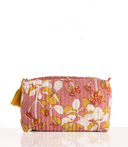 Make-up case dusty pink