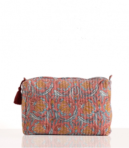 Make-up case dusty pink