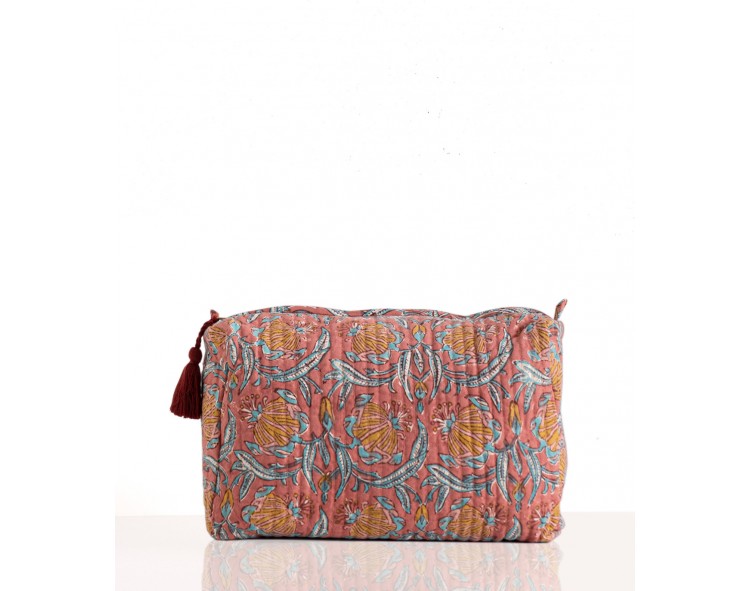 Make-up case dusty pink