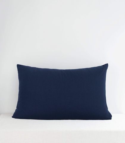 Housse de coussin tissée