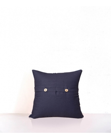 Housse de coussin tissée