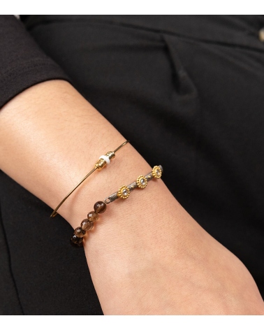 Gold plated bracelet
