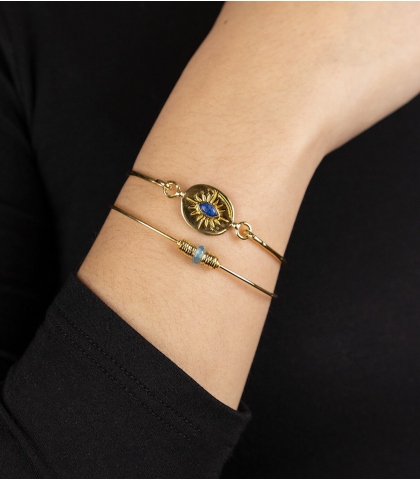 Gold plated bracelet