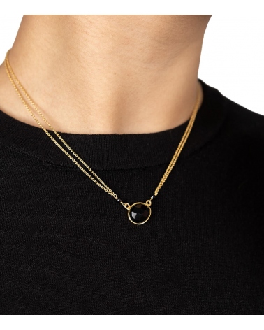 Gold plated necklace
