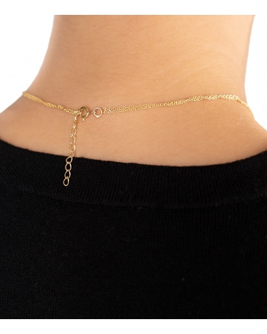 Gold plated necklace