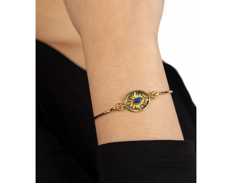 Gold plated bracelet
