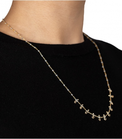 Gold plated necklace