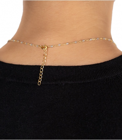 Gold plated necklace