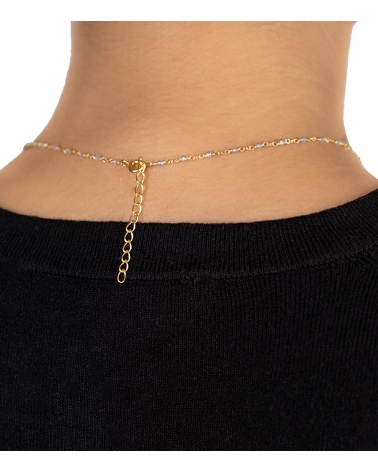 Gold plated necklace