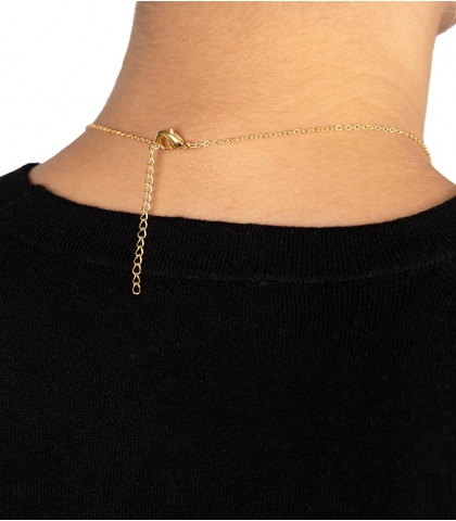 Gold plated necklace