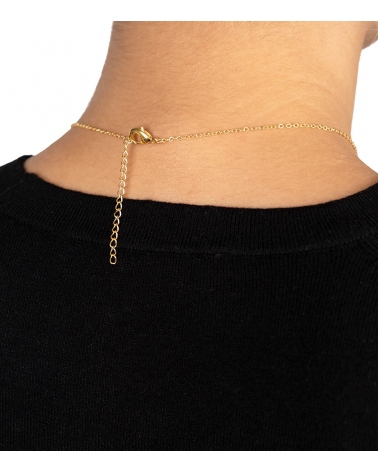 Collier plaqué or indien