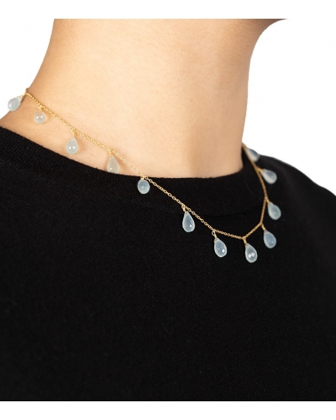 Gold plated necklace