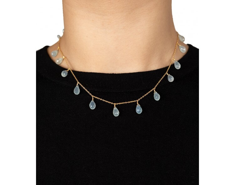 Gold plated necklace