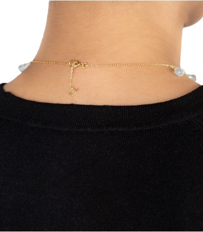 Gold plated necklace