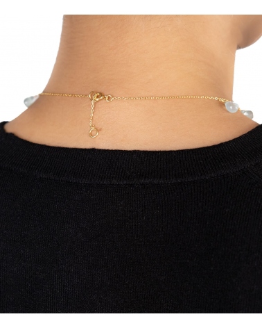 Gold plated necklace