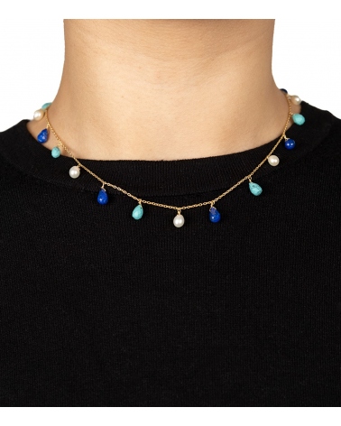Gold plated necklace