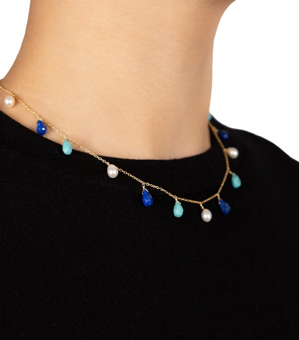 Gold plated necklace