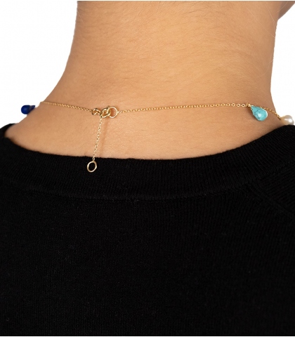 Gold plated necklace