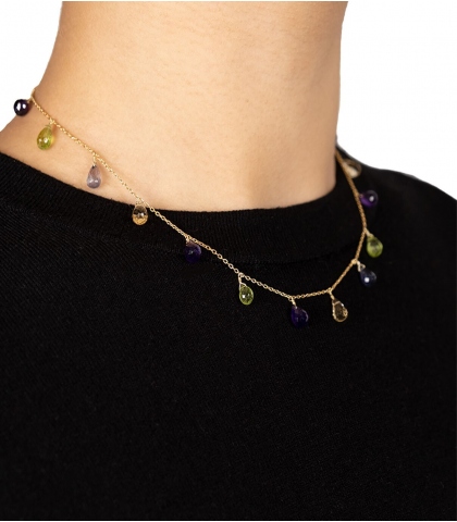 Gold plated necklace