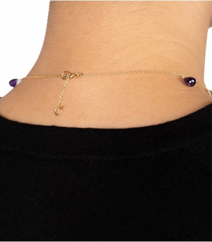 Gold plated necklace