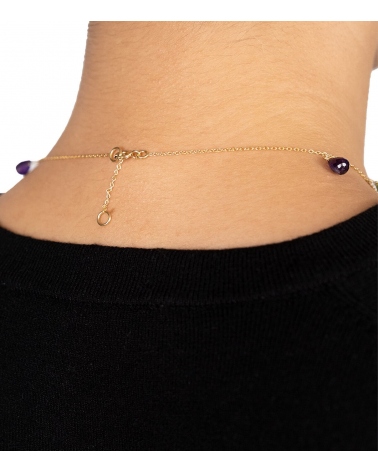 Gold plated necklace