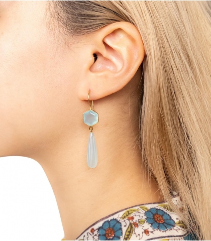 Boucles d'oreilles indiennes