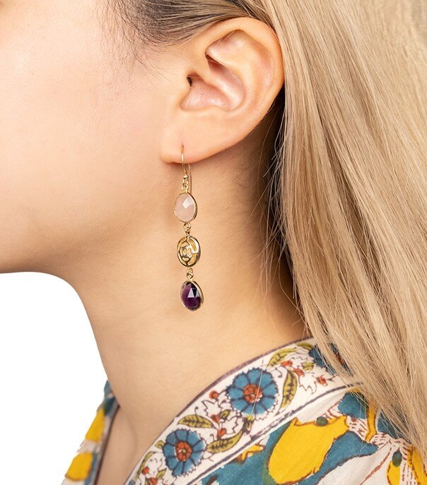 Boucles d'oreilles indiennes