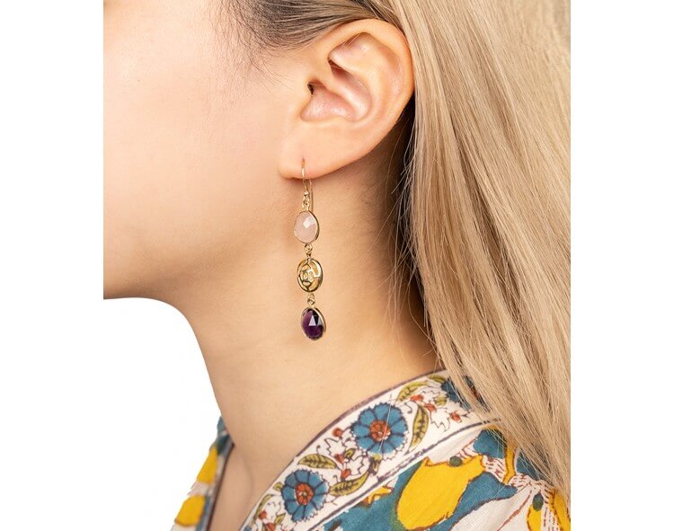 Boucles d'oreilles indiennes