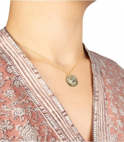 Gold plated necklace