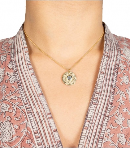 Gold plated necklace