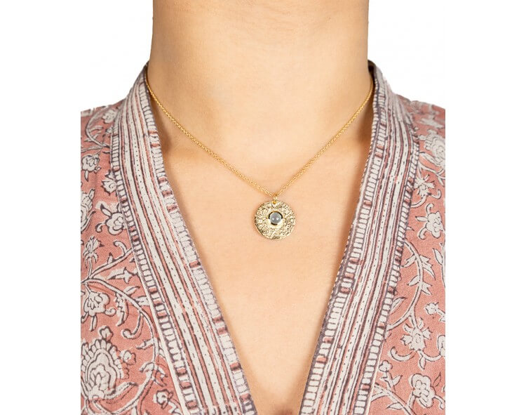 Gold plated necklace