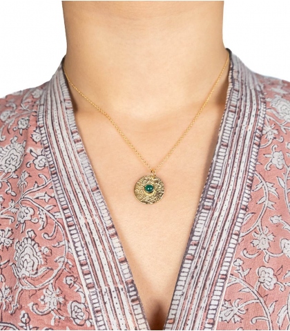 Gold plated necklace