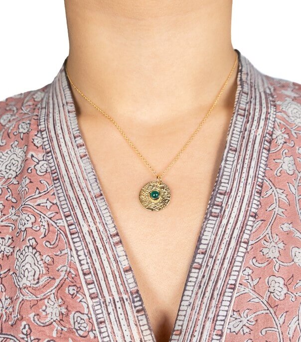 Gold plated necklace