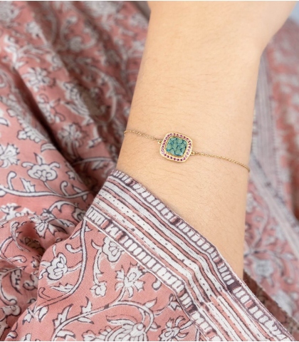 Gold plated bracelet