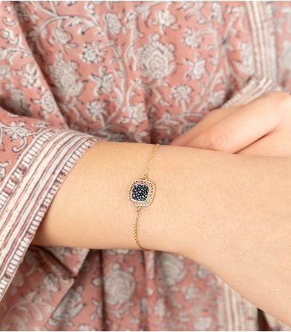 Gold plated bracelet