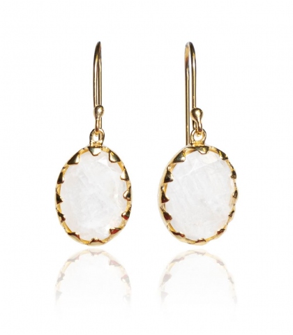 Gold plated earrings