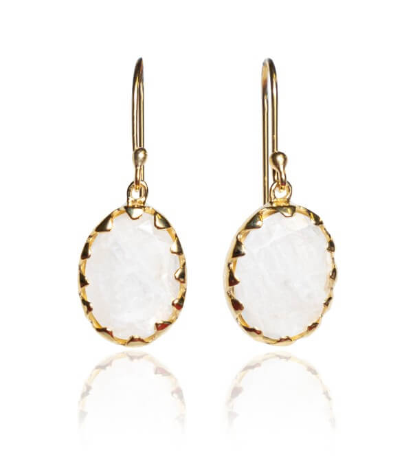 Gold plated earrings
