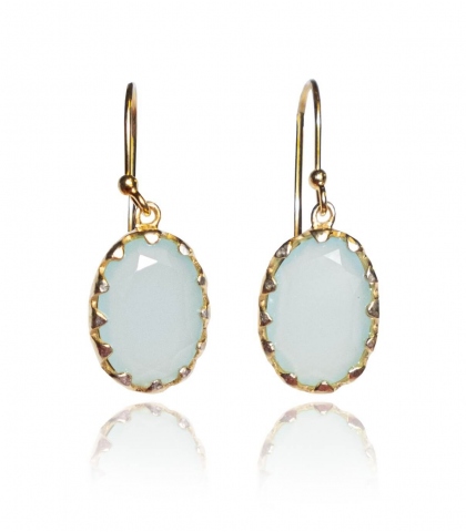 Gold plated earrings