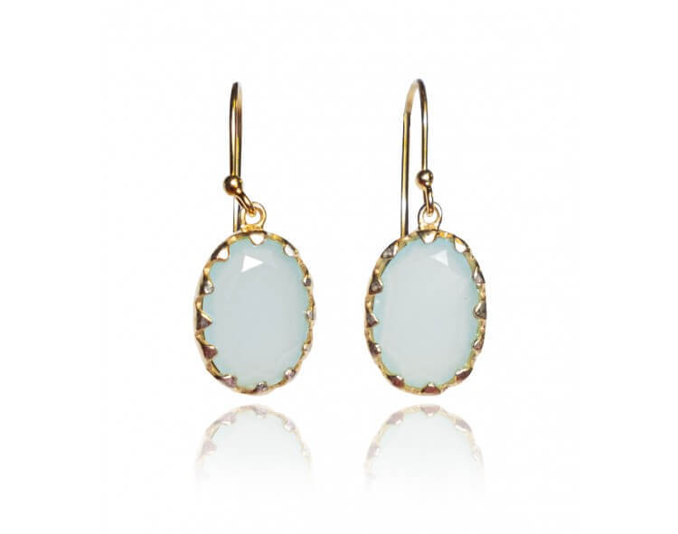 Gold plated earrings